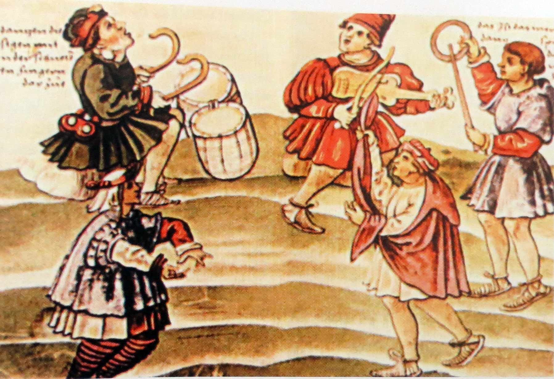 moriscos bailando
